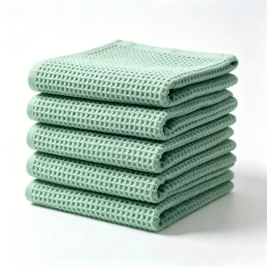 Soft Microfiber Dish Towels Quick Dry Multipurpose Kitchen Cleaning Rags Custom Size Available