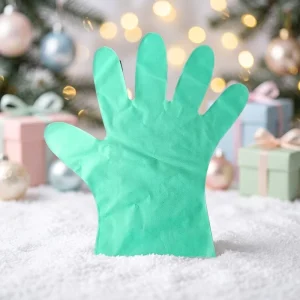 Soft TPE Disposable Gloves Flexible Medium Thickness Waterproof Eco Friendly Heat Resistant Smooth Texture Multi Purpose Food