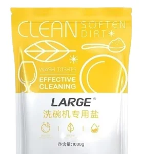 Softening Dishwasher Salt Detergent Powerful Clean Kitchen Use Natural Salt