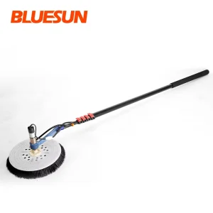 Solar Panel Cleaning Brush Telescopic Handle Solar PV Roof Photovoltaic Electric Cleaning Tool