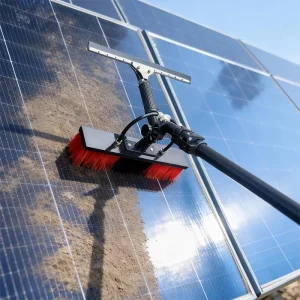 Solar Panel Cleaning Machine Telescopic Water Fed Pole Brush Solar Panel Cleaning Brush