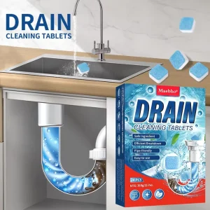 Solid Drain Cleaner for Sewer Pipe and Kitchen Floor Unblock Model KJ XSDPTP3