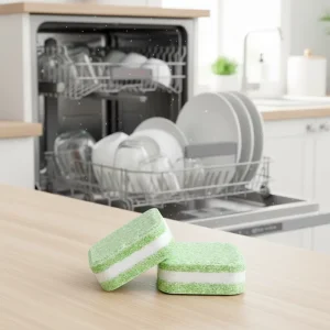 Solid Eco Friendly Dish Washing Detergent Tablets Dishwasher Detergent Tablets Kitchen Cleaning Products