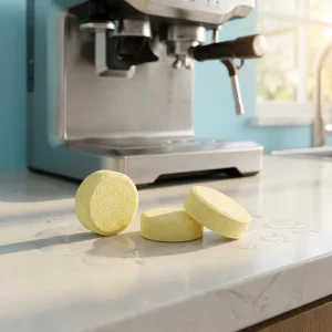 Solid Eco Powerful Coffee Machine Cleaning Tablets Anti Limescale Cleaner Tablet for Stains Calcium Dirt