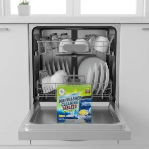 Solid Effervescent Eco Friendly Dishwashing Cleaner Tablet for Powerful Oil Removal