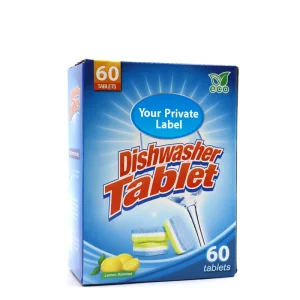 Solid Multifunction Dishwasher Tablets Disposable Kitchen Detergent Cleaner in Bag Packaging Free Sample