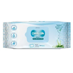 Soothing Aloe Vera Baby Wipes for Daily Skin Care Gentle Makeup Removal Hydrating Cleansing Unscented Disposable for All Skin