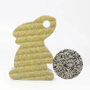 Sponge Lightweight High Water Absorption Rabbit Shape Non Scratch Glass Porcelain Cleaning Dish Scrubber Pot Scouring Pad