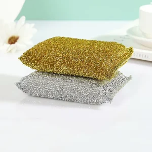 Sponge Scouring Pad Multipurpose Non-Scratch Sponge Durable Kitchen Scrub Scouring Sponge Pad