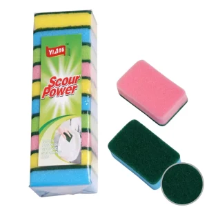 Sponge Scouring Pads Manufacturers Eco Friendly Natural Reusable Sponge