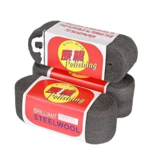 Sponge Soap Pad Scrubber Stainless Steel Wool for Polishing Stone Cleaning Glass Waxing Ceramic Surface