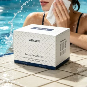 Sport Fitness OEM 100% Viscose Disposable Face Towel Quick Dry Super Absorbent Lint Free Biodegradable Wipes
