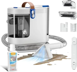 Spot Cleaner Wet Dry Hard Floor Cleaner with Automatic Deep Cleaning for Carpet and Sofa Use 1 Year Warranty