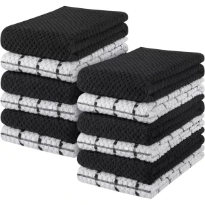 Spot Cotton Kitchen Towels 38x64cm Customized Sustainable Use Clean Dishwashing Towels
