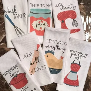 Spot Microfiber Customized Tea Towel Sublimation Kitchen Towel Digital Printing Tea Towel