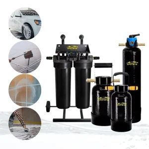 Spotless Car Wash System 0 Tds Portable Di Resin Filters Industrial Portable Deionized Water System for Car Washing