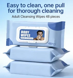 Spunlace Non Woven Eco Friendly Flushable Wet Wipes for Adults Scented Household Use Support Custom Packaging Logo OEM and ODM