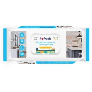 Spunlace Wet Wipes for Household and Kitchen Cleaning Customizable Material Wet Wipes