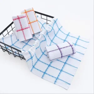 Square Tea Towel 38x65cm 100% Cotton Eco Friendly Absorbent Kitchen Towel