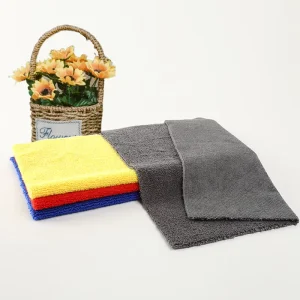 Stain Locking Oil Resistant Non Lint Properties Woven Technique Quick Drying Microfiber Kitchen Towels Soft Water Absorbing