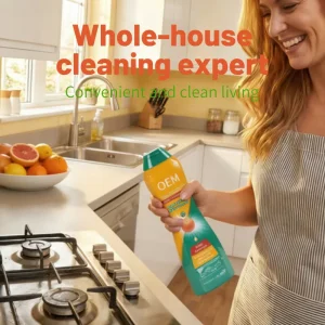 Stain Removers Kitchen Liquid All-Purpose Degreaser Deep Cleaning Lemon Scent