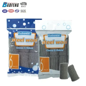 Stainless Steel Ball Wool Sponge Scourer for Cleaning