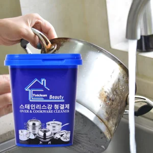 Stainless Steel Cleaning Cream for Pot Bottom Dirt Cleaner