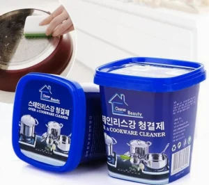 Stainless Steel Cleaning Paste Multi Purpose Kitchen Cleaner Remove Rust Black Pot Bottom & Oil Stains