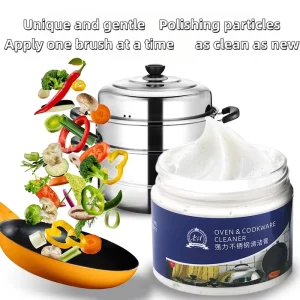 Stainless Steel Cleansing Cream Multi Purpose Household Chemicals for Stain Rust Removal Grease Scale Burnt on Stains
