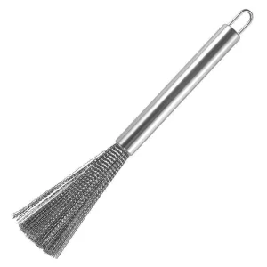 Stainless Steel Pot Brush with Long Handle for Kitchen Cleaning Zhejiang Origin