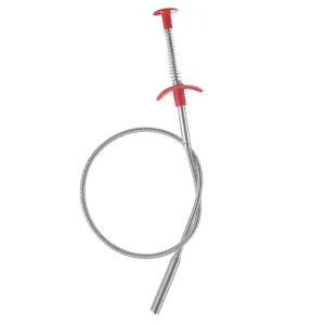 Stainless Steel Sewer Dredging Tools Auger Drain Sewer Snake Blocked Hair Drain Pipe Cleaner Clog Remover Cleaning Tool