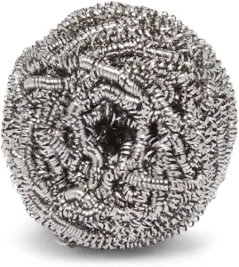 Stainless Steel Sponge Steel Wool Scrubber Pad for Dishes Pots Pans and Ovens
