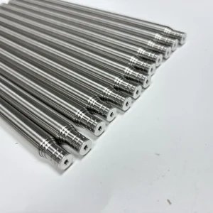 Stainless Steel Telescopic Pole with Screw Thread End Extension Rod for Antenna Camera Cleaning Tools