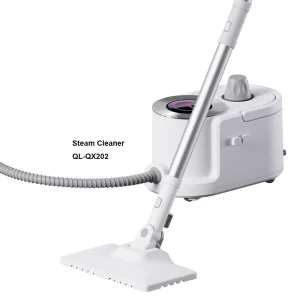 Steam Cleaner with 11 Piece Kit Powerful Cleaning for Floors Cars Tiles Upholstery Kitchen Bathroom Grout Carpets