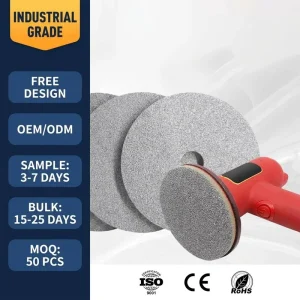 Steel Wool Polishing Pad Flocked Sponge Sandpaper Grinding Disc Crystallization Angle Grinder Disc Steel Wire High Water