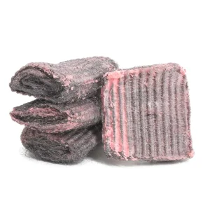 Steel Wool Soap Pads Red Blue Rectangle Shape High Water Absorption Family Hotel Restaurant Suppliers Scrubber for Clean Repair