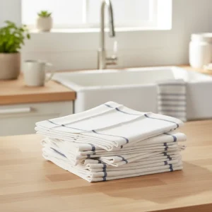 Stock Multi functional Cotton Rags Highly Absorbent Durable Cleaning Cloth Wipes for Kitchen Bathroom Household Shop Towel