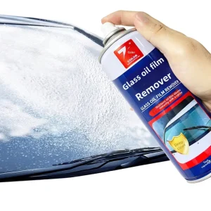 Streak Free Foaming Glass Cleaner with Shine Spray for Car Windows Grease Cleaning
