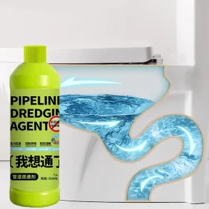 Strong 500ml Pipeline Dredging Agent Efficient Liquid Treatment for Kitchen Sewer and Toilet Blockages Drain Cleaner Machine