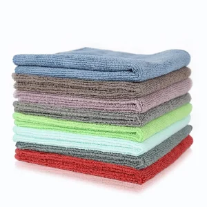 Strong Absorbent Kitchen Cleaning Microfiber Terry Towel Cloth