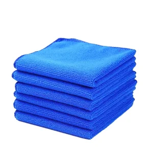 Strong Absorption Quick Dry Microfiber Cleaning Cloth 80% Polyester 20% Polyamide 30*30cm Square Kitchen Absorbent Plain Style