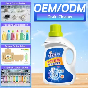 Strong Deodorizing Drain Opener Cleaning Agent Formula 5%-15% Active Ingredient for High Solubility Pipe Deboucheur Canalisation