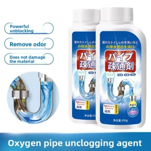 Strong Pipe Dredging Agent 350g Through the Sewer Pipe Dredging Agent Kitchen Toilet Blockage Channel Powder