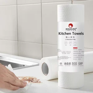 Strongly Absorbent Kitchen Cleaning Paper Towel Disposable Cleaning Towels Disposable Lazy Rags Roll