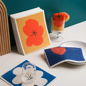 Sublimation Kitchen Towel With Printed Tea Towels Dish Cloth