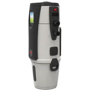 Suction Power >200AW Brush Motor Cyclone Electric Household Central Vacuum Cleaner Unit with OLED 5 Display Screen