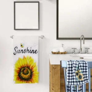 Super Absorbent Drying Cloth Kitchen Dish Cloths 250gsm Towel White Waffle Kitchen Towel for Home Use