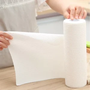 Super Absorbent Kitchen Paper Towel for Cleaning and Drying Water and Oil Spills