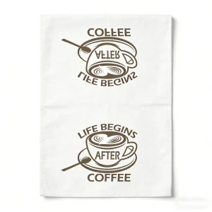 Super Absorbent Kitchen Towel Custom Printing for Sublimation Microfiber Tea Towel