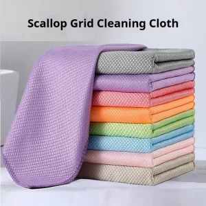 Super Absorbent Microfiber Cloth 260 GSM Towel 30*30 40*40cm Kitchen Cleaning Rags Custom Color Furniture Microfiber Dish Towel